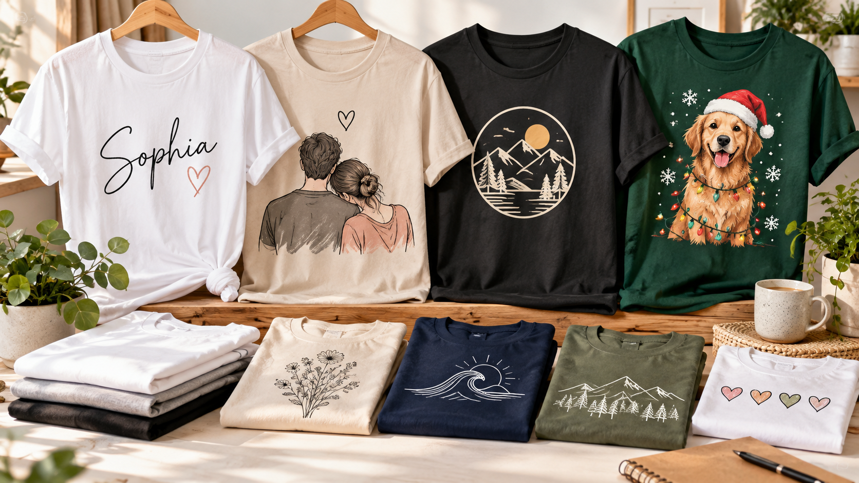 camisetas sublimadas y en DTF